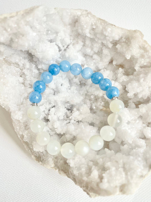 Aquamarine and Moonstone