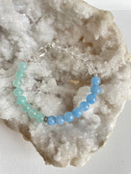 Angelite, Aquamarine and Clear Quartz