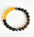 Gold Obsidian, Citrine and Tiger’s Eye