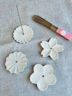 Japanese Style Flower Shaped Incense Stick Holder