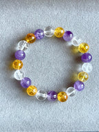 Citrine, Amethyst and Clear Quartz