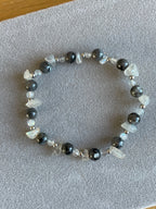 Grey and Black Labradorite