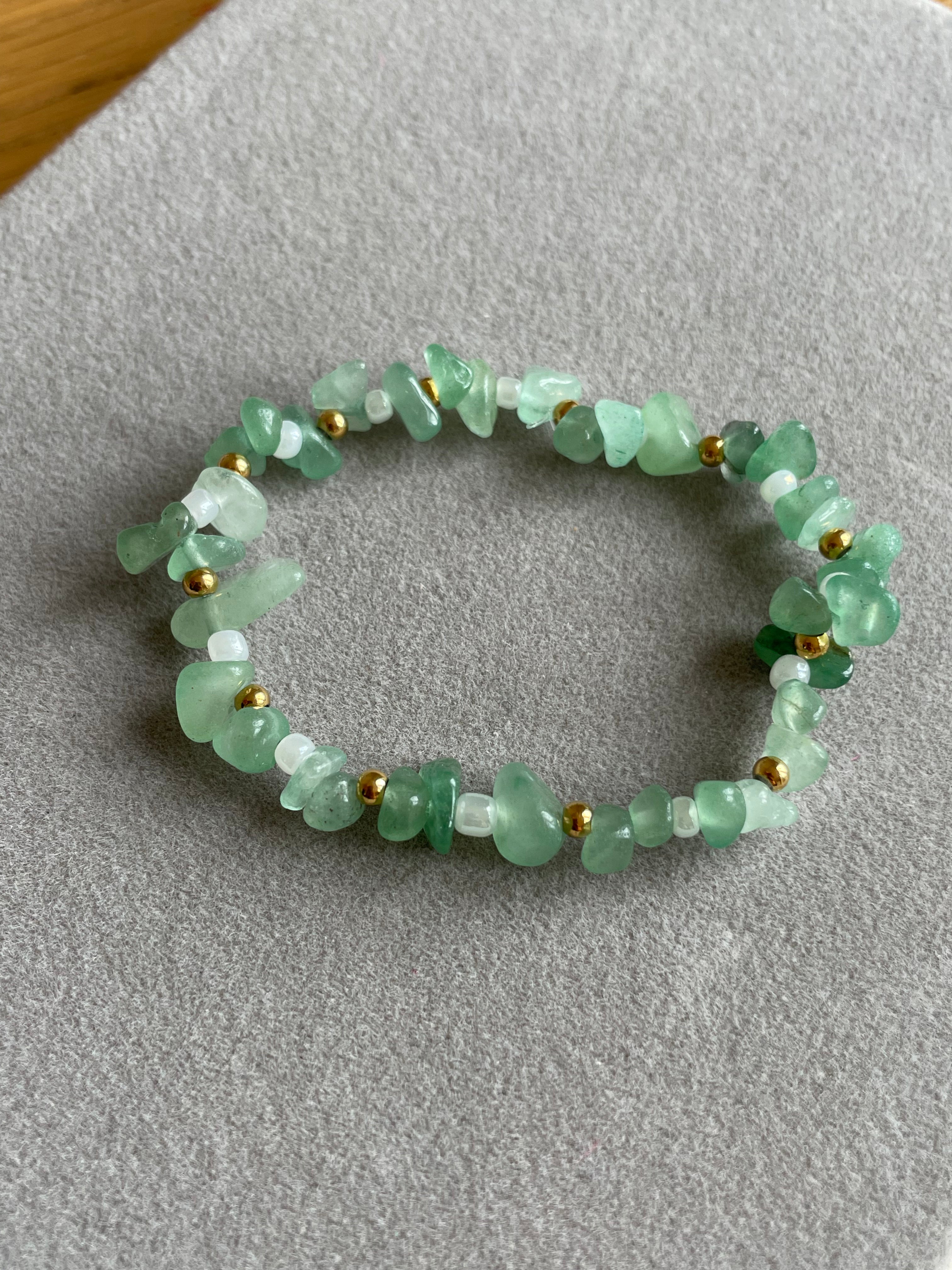 Green Aventurine in Gravel Shape