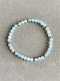 Faceted Aquamarine 4mm